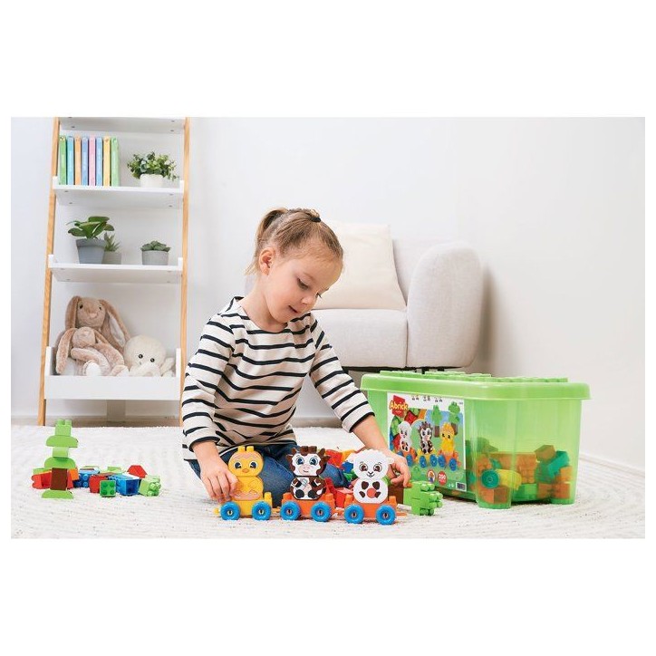 Coffret ferme Abrick - ECOIFFIER - 250 pcs - Des 18 mois Coffret ferme Abrick - ECOIFFIER - 250 pcs - Des 18 mois