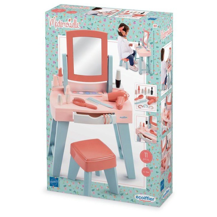 Ma premiere coiffeuse - ECOIFFIER - 11 accessoires - 12 a 36 mois Ma premiere coiffeuse - ECOIFFIER - 11 accessoires - 12 a 36 mois