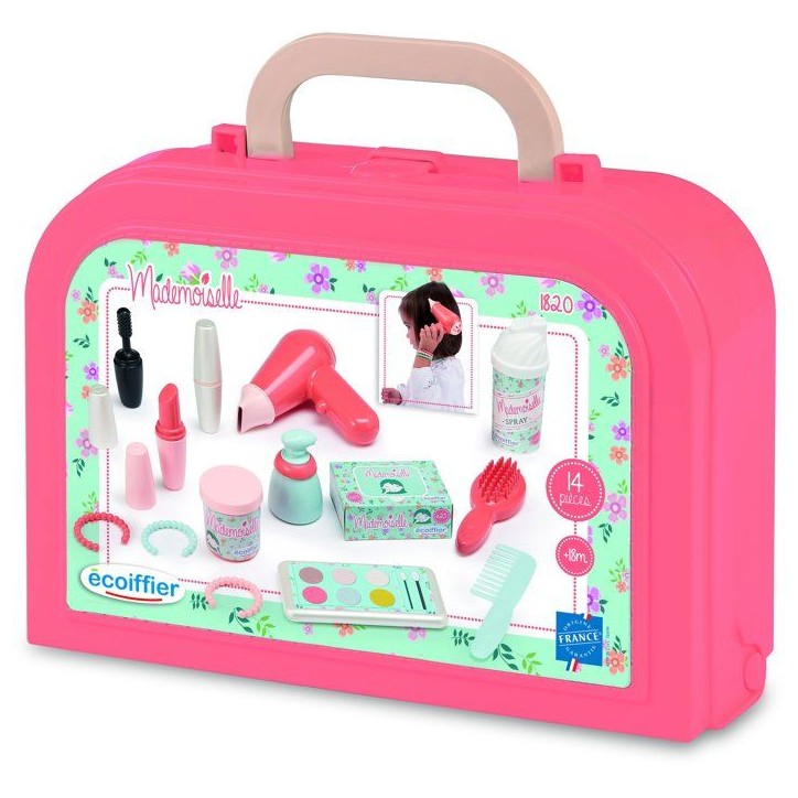 ECOIFFIER Mademoiselle 1820 - Valisette Rétro Beauté - 18 mois - Toujours prete a etre coquette ECOIFFIER Mademoiselle 1820 - Valisette Rétro Beauté - 18 mois - Toujours prete a etre coquette