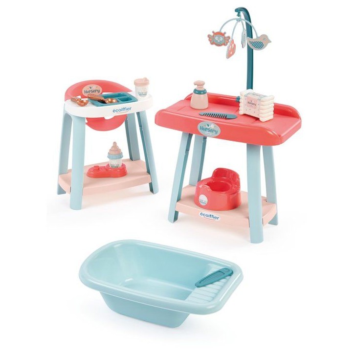 Ensemble nursery 3-en-1 - ECOIFFIER - Des 18 mois Ensemble nursery 3-en-1 - ECOIFFIER - Des 18 mois