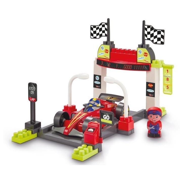 ECOIFFIER Abrick 3360 - Peat Stop Formule 1 - 18 mois - Arret au Stand