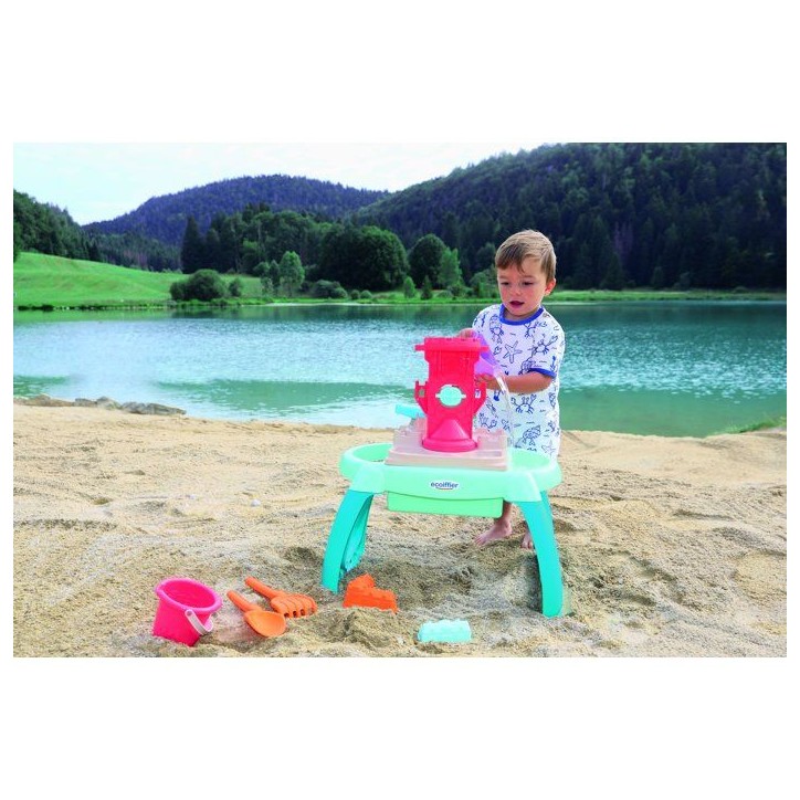 ECOIFFIER Plage 4603 - Table Sable Et Eau - 18 mois - Pour Jouer avec le Sable Et L'Eau ECOIFFIER Plage 4603 - Table Sable Et Eau - 18 mois - Pour Jouer avec le Sable Et L'Eau
