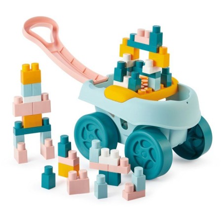 ECOIFFIER 7925 BB Abrick - Chariot - 40 pieces - 12 mois - Un chariot
