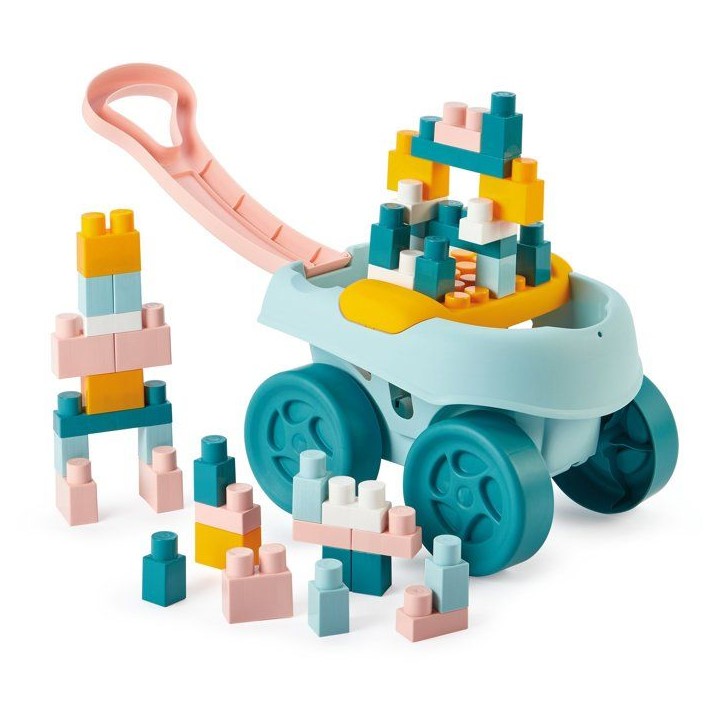 ECOIFFIER 7925 BB Abrick - Chariot - 40 pieces - 12 mois - Un chariot trop pratique ECOIFFIER 7925 BB Abrick - Chariot - 40 pieces - 12 mois - Un chariot trop pratique