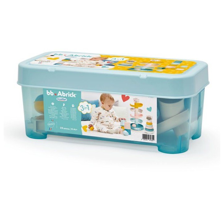 ECOIFFIER Bb Abrick 7935 - Coffret Bb Abrick 3 En 1 - 6 mois - le Must-Have ECOIFFIER Bb Abrick 7935 - Coffret Bb Abrick 3 En 1 - 6 mois - le Must-Have