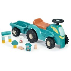 Tracteur directionnel garni avec remorque - ECOIFFIER - 15 accessoires
