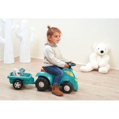 Tracteur directionnel garni avec remorque - ECOIFFIER - 15 accessoires