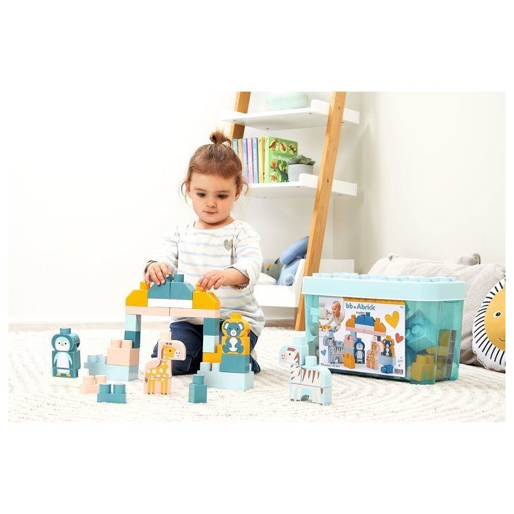 Baril de briques zoo - ECOIFFIER - 55 pcs - Des 18 mois Baril de briques zoo - ECOIFFIER - 55 pcs - Des 18 mois