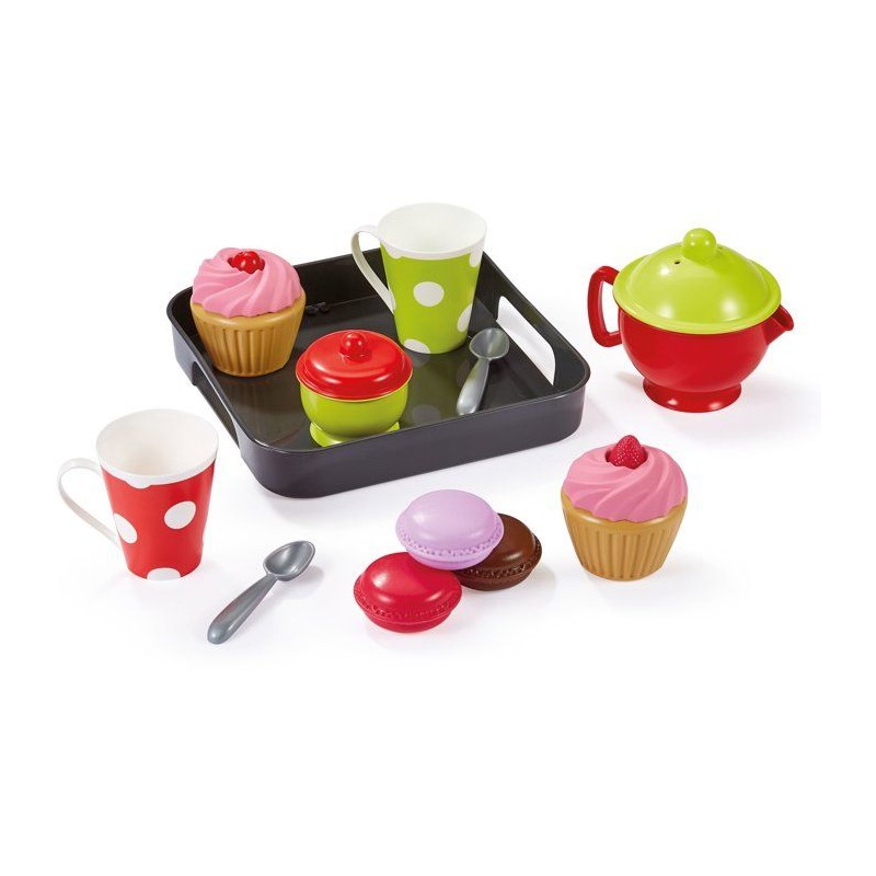 Plateau Cupcake - ECOIFFIER - 13 pieces - Des 18 mois