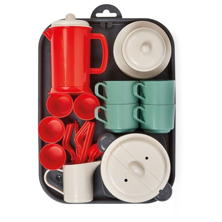 Plateau dinette garni - Jeu d'imitation - ECOIFFIER - 26,5 cm - +18 mois Plateau dinette garni - Jeu d'imitation - ECOIFFIER - 26,5 cm - +18 mois