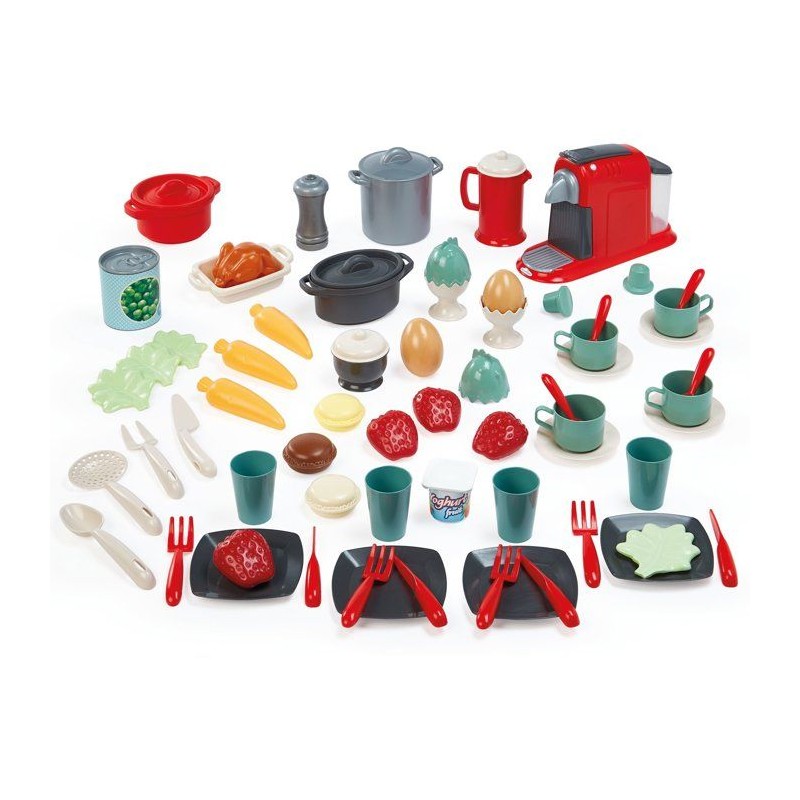 Coffret dinette - ECOIFFIER - 70 pieces - Des 18 mois