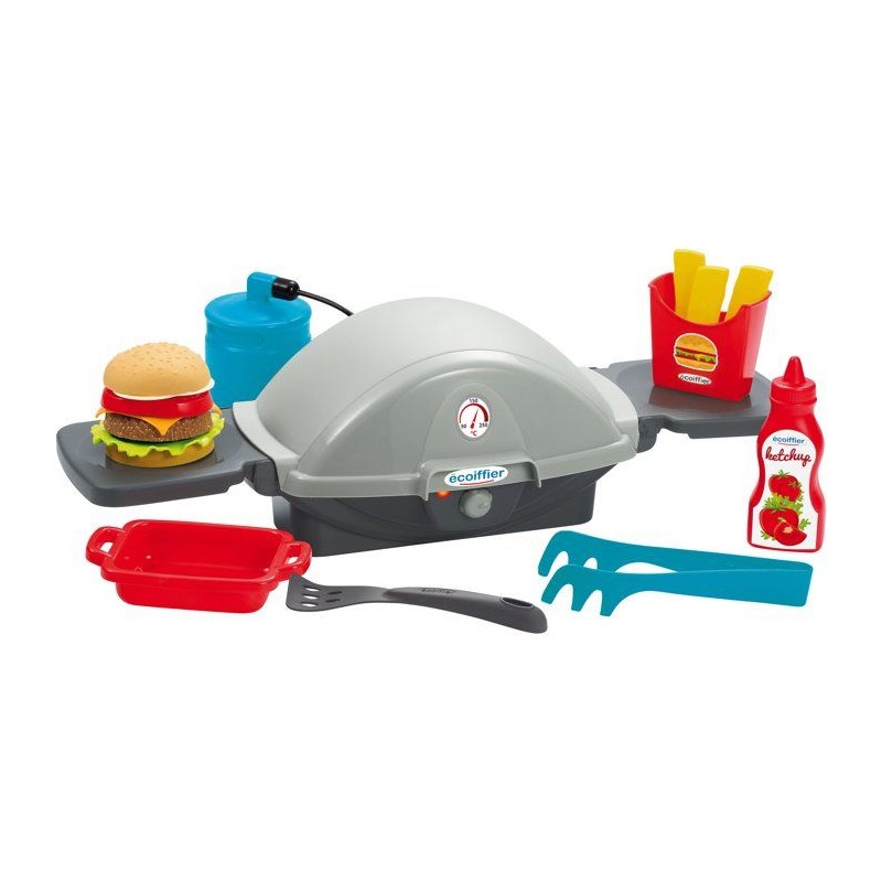 ECOIFFIER Jardin 4665 - Barbecue Burger - 18 mois - Un Petit Barbecue