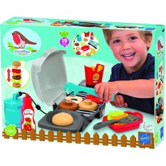 ECOIFFIER Jardin 4665 - Barbecue Burger - 18 mois - Un Petit Barbecue En Famille ?