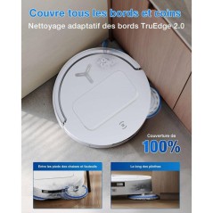 ECOVACS DEEBOT T50 OMNI Gen3 - Aspirateur Robot Laveur - Brosse latér
