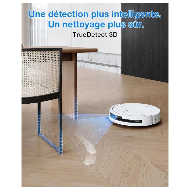 ECOVACS DEEBOT T50 OMNI Gen3 - Aspirateur Robot Laveur - Brosse latérale et Patin Extensibles - 25 000 Pa - Lavage 75 °C - Ult ECOVACS DEEBOT T50 OMNI Gen3 - Aspirateur Robot Laveur - Brosse latérale et Patin Extensibles - 25 000 Pa - Lavage 75 °C - Ult