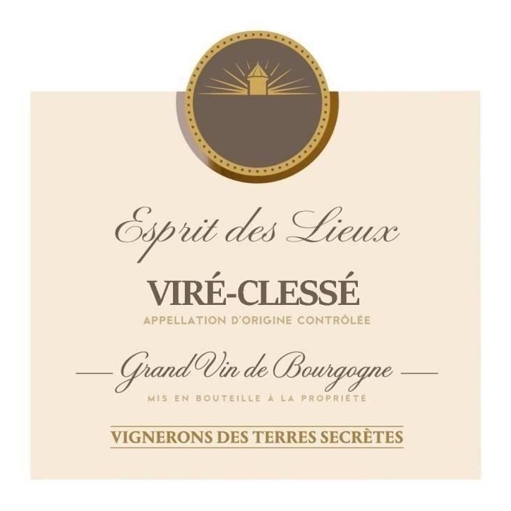 Esprit des Lieux Vignerons des Terres Secretes 2023 Viré-Clessé - Vin blanc de Bourgogne