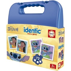 Identic Stitch - Jeu de mémoire - EDUCA - 72 cartes, développe mémo