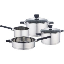 Batterie de cuisine - Tous feux dont induction - Baumalu - Acier inoxy