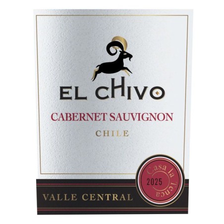 El Chivo Valle Central 2025 Cabernet Sauvignon - Vin rouge de Chili