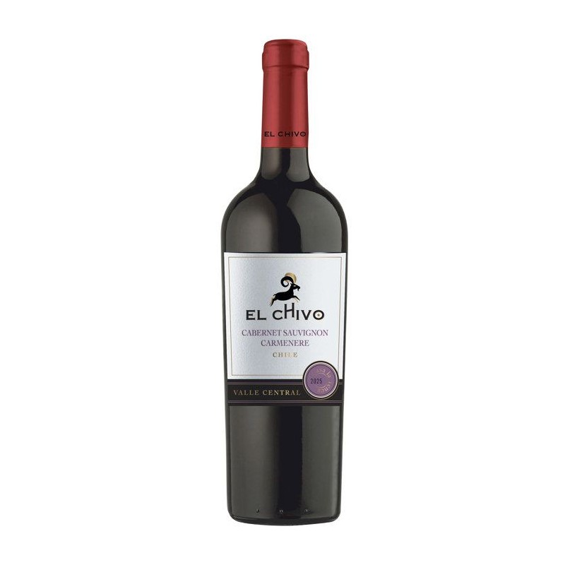 El Chivo Valle Central 2025 Cabernet Sauvignon Carmenere - Vin rouge d