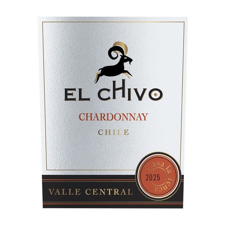 El Chivo Valle Central 2025 Chardonnay - Vin blanc de Chili