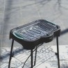 Barbecue sur pieds - Électrique - JOCCA - 2379 - Noir