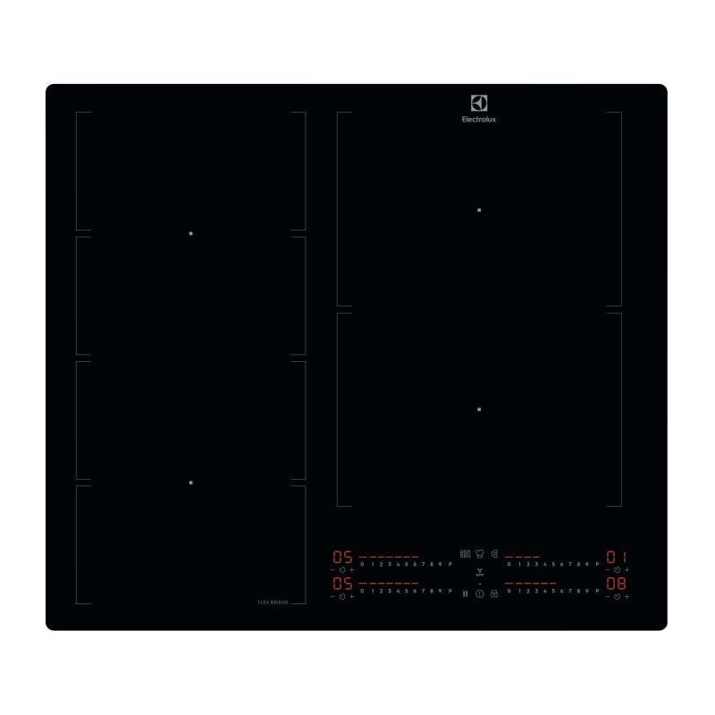 Plaque a Induction - ELECTROLUX - EIV66453I - 4 Foyers - 7350 Watts -