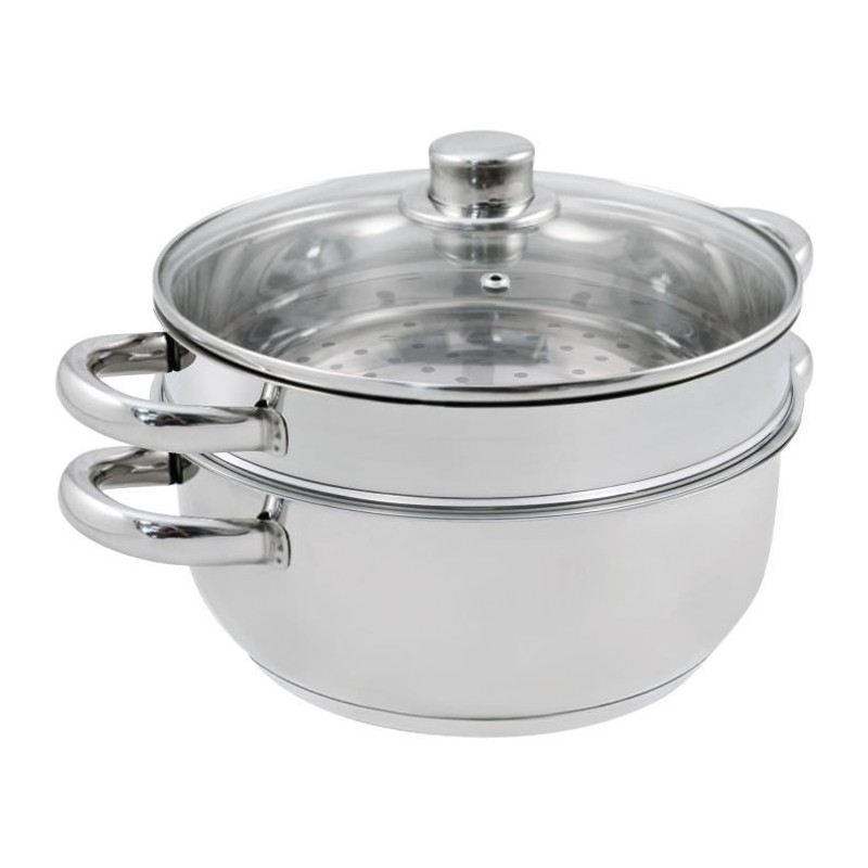 Combiné vapeur BAUMALU - 24 cm - 2 corps Combiné vapeur BAUMALU - 24 cm - 2 corps