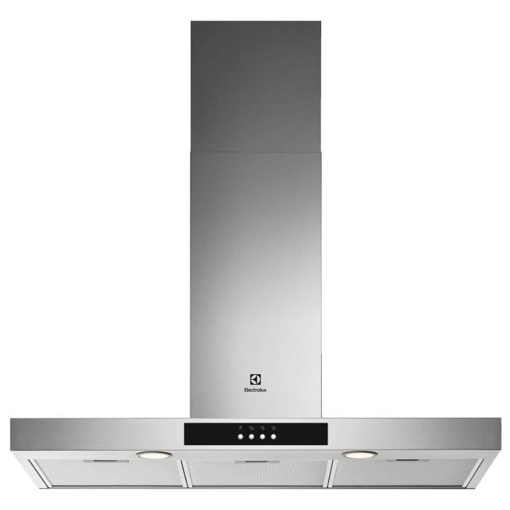 Hotte décorative - ELECTROLUX - LFT429X - Inox - 3 vitesses - 89,8 cm Hotte décorative - ELECTROLUX - LFT429X - Inox - 3 vitesses - 89,8 cm