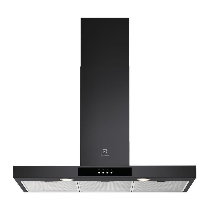 Hotte décorative box - ELECTROLUX - LFT429K - 89,8 x 45 x 67,8 cm - N