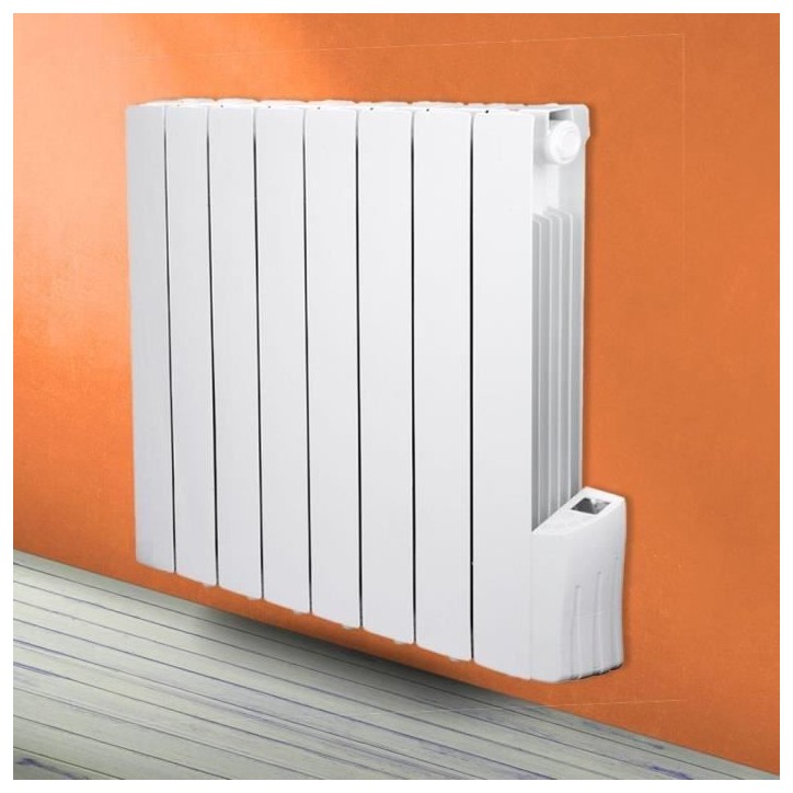 Radiateur électrique a inertie fluide - 1200W - WARM TECH - 230V - Jusqu'a 50m3 - Blanc Radiateur électrique a inertie fluide - 1200W - WARM TECH - 230V - Jusqu'a 50m3 - Blanc