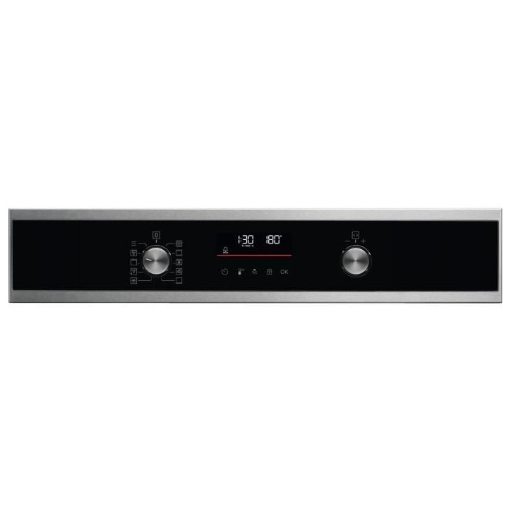 Four ELECTROLUX EOF6P56BX - Chaleur tournante pulsée - Pyrolyse - Porte froide - 25 recettes pré-programmées Four ELECTROLUX EOF6P56BX - Chaleur tournante pulsée - Pyrolyse - Porte froide - 25 recettes pré-programmées