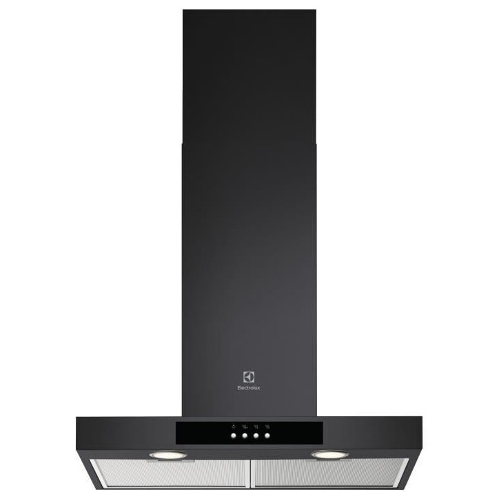 Hotte décorative box - ELECTROLUX - LFT426K - 59,8 x 45 x 67,8 cm - Noir Hotte décorative box - ELECTROLUX - LFT426K - 59,8 x 45 x 67,8 cm - Noir