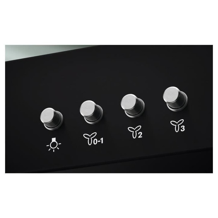 Hotte décorative box - ELECTROLUX - LFT426K - 59,8 x 45 x 67,8 cm - Noir Hotte décorative box - ELECTROLUX - LFT426K - 59,8 x 45 x 67,8 cm - Noir