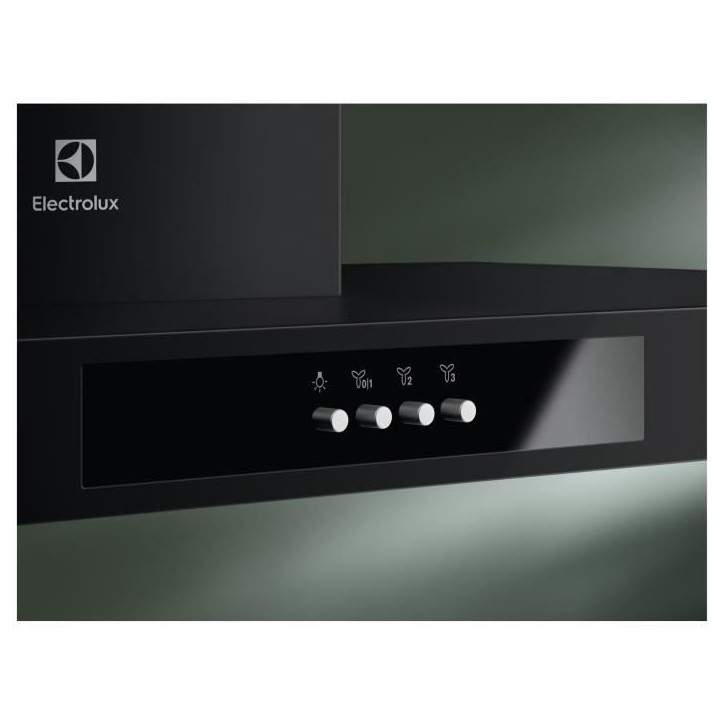 Hotte décorative box - ELECTROLUX - LFT426K - 59,8 x 45 x 67,8 cm - Noir Hotte décorative box - ELECTROLUX - LFT426K - 59,8 x 45 x 67,8 cm - Noir