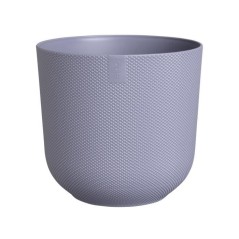 ELHO Pot de fleurs Jazz Rond - Violet - Ø 29.5 x H 27 cm - Intérieur