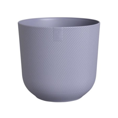 ELHO Pot de fleurs Jazz Rond - Violet - Ø 29.5 x H 27 cm - Intérieur