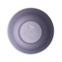ELHO Pot de fleurs Jazz Rond - Violet - Ø 29.5 x H 27 cm - Intérieur