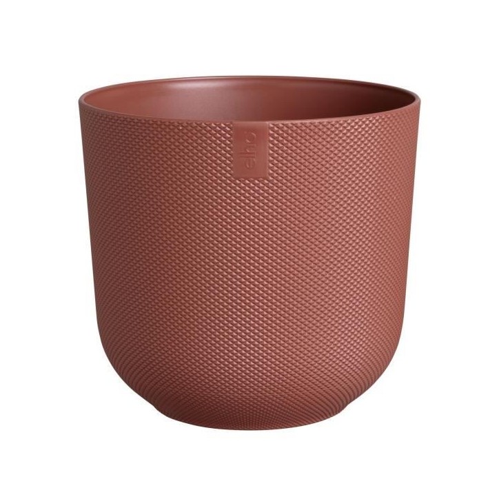 ELHO Pot de fleurs Jazz Rond - Rouge - Ø 29.5 x H 27 cm - Intérieur - 100% recyclé ELHO Pot de fleurs Jazz Rond - Rouge - Ø 29.5 x H 27 cm - Intérieur - 100% recyclé