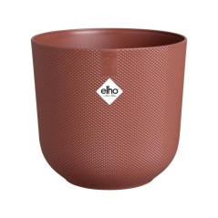 ELHO Pot de fleurs Jazz Rond - Rouge - Ø 29.5 x H 27 cm - Intérieur - 100% recyclé
