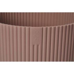 ELHO Pot de fleurs Rond VIBES - Ø25 x H23cm - Plastique - Rose poudr