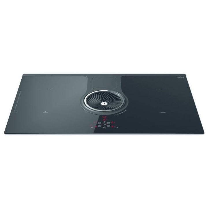 Table induction ELICA PRF0120978A NikolaTesla BL/F/83 - 4 foyers - Commandes tactiles - Extraction intégrée - Noir brillant Table induction ELICA PRF0120978A NikolaTesla BL/F/83 - 4 foyers - Commandes tactiles - Extraction intégrée - Noir brillant