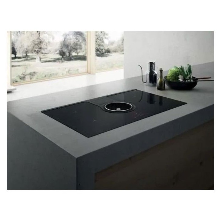 Table induction ELICA PRF0120978A NikolaTesla BL/F/83 - 4 foyers - Commandes tactiles - Extraction intégrée - Noir brillant Table induction ELICA PRF0120978A NikolaTesla BL/F/83 - 4 foyers - Commandes tactiles - Extraction intégrée - Noir brillant