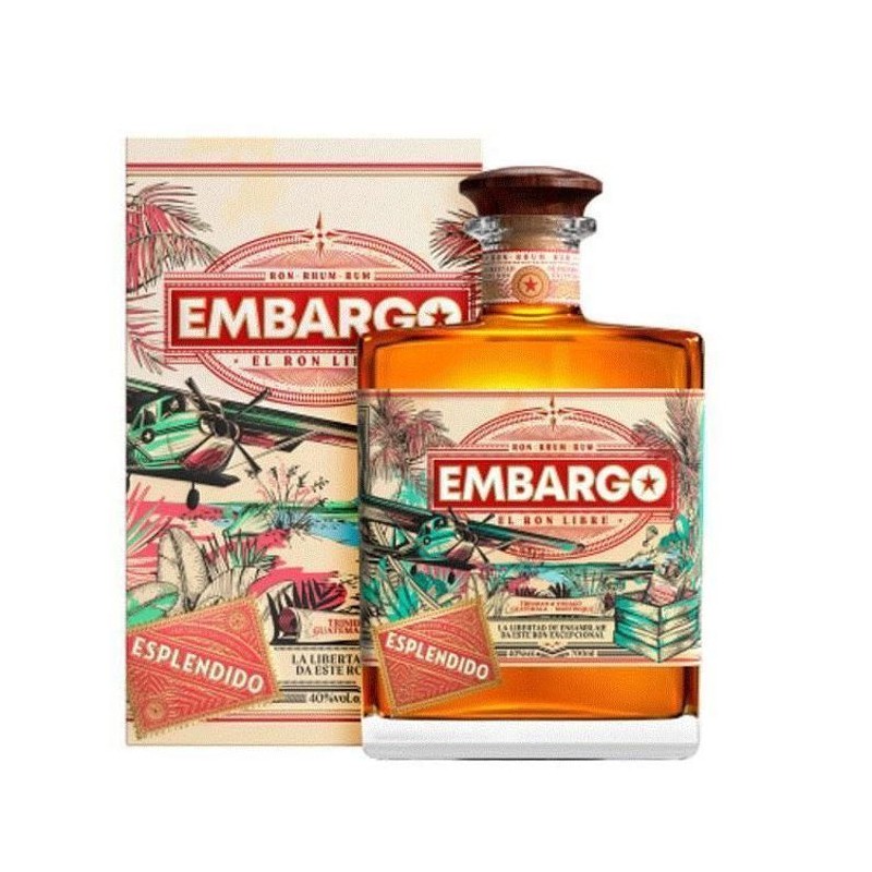 EMBARGO - ESPLENDIDO - Rhum - Origine : Costa Rica / Trinidad & Tobago