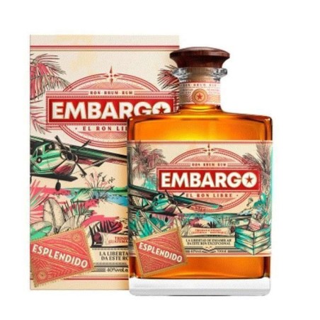 EMBARGO - ESPLENDIDO - Rhum - Origine : Costa Rica / Trinidad & Tobago