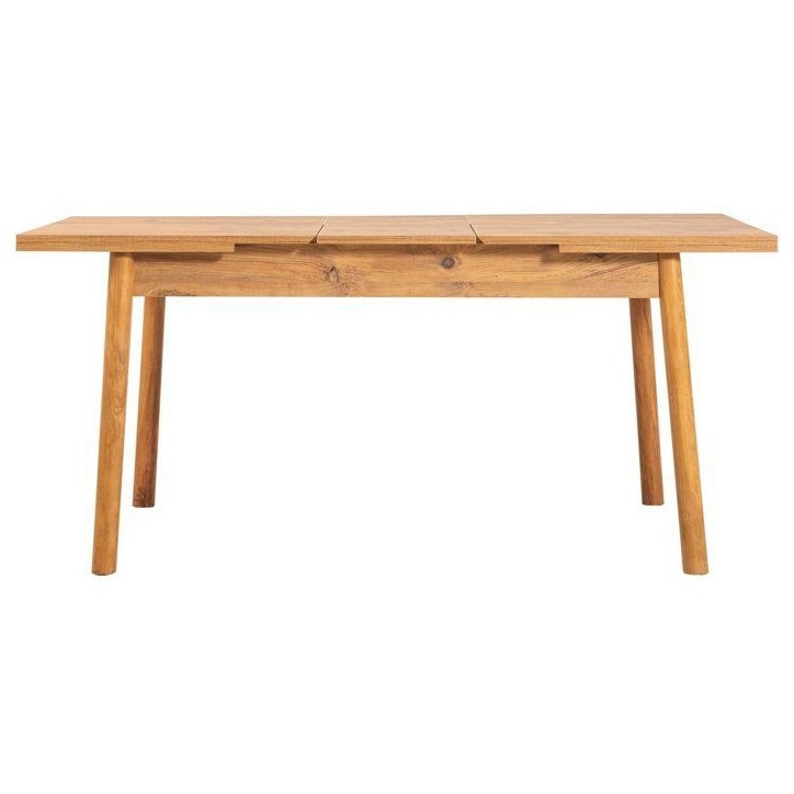 Table a manger - SANTIAGO - Extensible - Rectangulaire - 4 personnes - 120 x 77 x 75 cm - Pin atlantique Table a manger - SANTIAGO - Extensible - Rectangulaire - 4 personnes - 120 x 77 x 75 cm - Pin atlantique