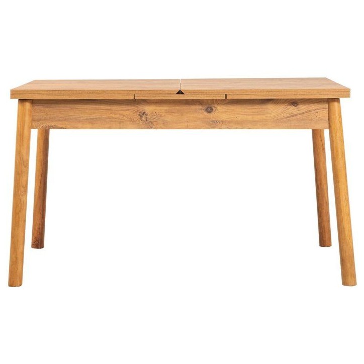 Table a manger - SANTIAGO - Extensible - Rectangulaire - 4 personnes - 120 x 77 x 75 cm - Pin atlantique Table a manger - SANTIAGO - Extensible - Rectangulaire - 4 personnes - 120 x 77 x 75 cm - Pin atlantique