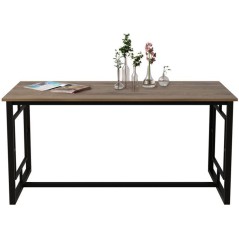 Table a manger - ALIN - Rectangulaire - 4 personnes - 160 x 76 x 90 cm