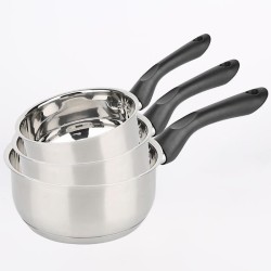 Batterie de cuisine - Tous feux dont induction - Baumalu - Acier inoxy