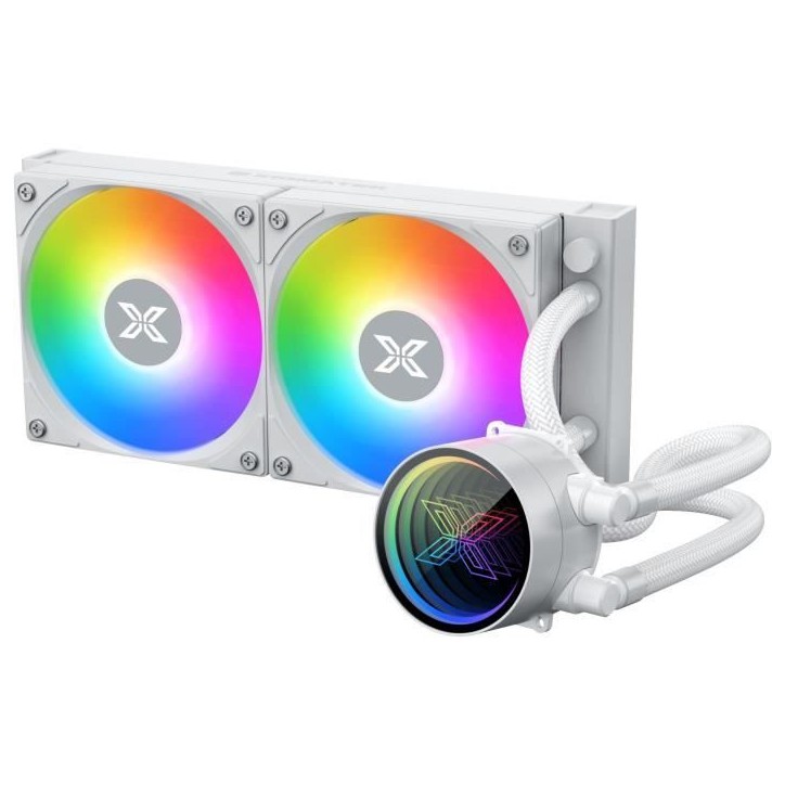 XIGMATEK - Fenix II 240 Arctic - Watercooling AIO - Ventilateurs 120mm - ARGB blanc Intel AMD - Blanc XIGMATEK - Fenix II 240 Arctic - Watercooling AIO - Ventilateurs 120mm - ARGB blanc Intel AMD - Blanc